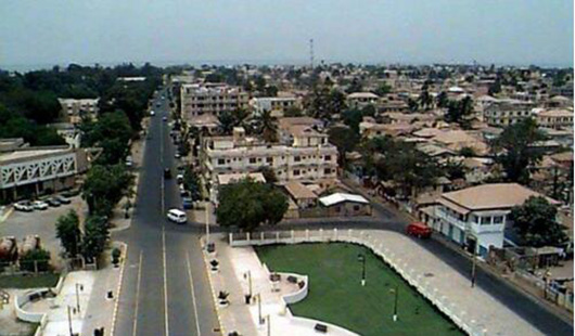 冈比亚首都班珠尔,旧称"巴瑟斯特",为非洲最小的首都,位于冈比亚河